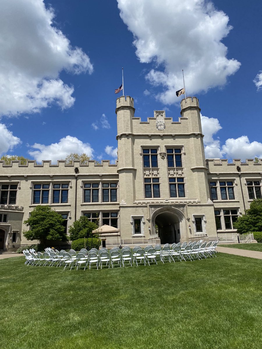 PresidentBolton's tweet image. Commencement activities are beginning for the class of 2022!  Planting of the class tree starts ⁦@WoosterEdu⁩ at 2:30. ….Go Scots!