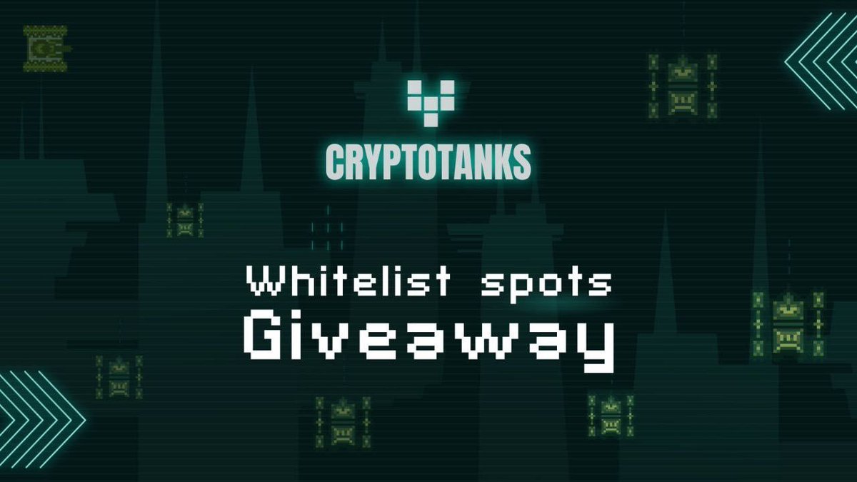 knzo_fn's tweet photo. Crypto Tanks #NFT Giveaway!

We’re giving away 10 WHITELIST + 1 NFT

To enter: 
1️⃣Like &amp; RT
2️⃣Follow @cryptotanks
3️⃣Join discord https://t.co/bB5IaMuJ3H
4️⃣Tag 2 friends on this post 

Good luck!

#nft #nftcommunity #nftgiveaway https://t.co/8NWEV3ujmq