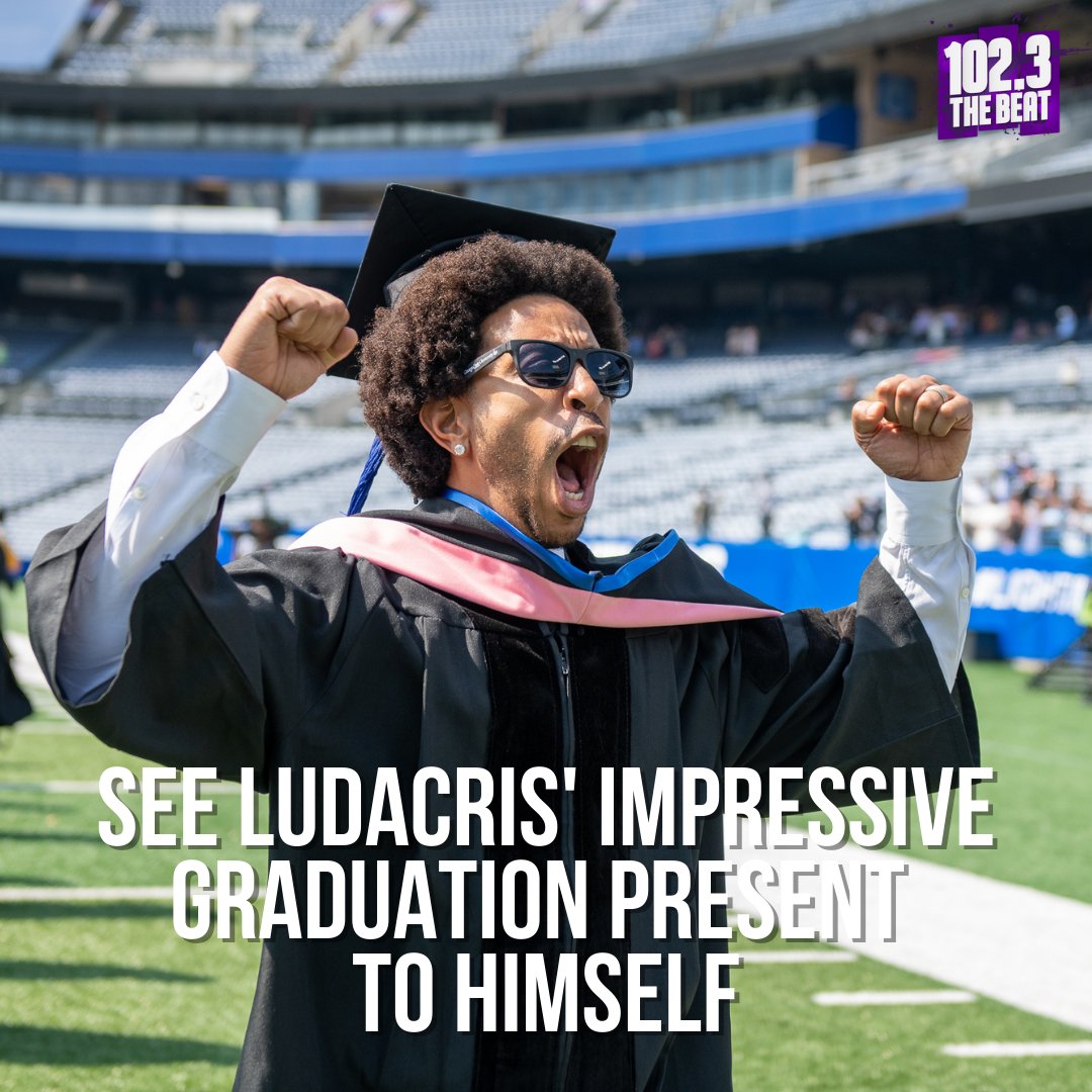Graduation is epic even for #Ludacris 🔥

Head to our website for all the details on his even more epic graduation present 📲