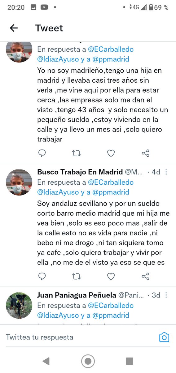 Eugenia caeballedo ,escribe algo y solo tiene cuatro respuestas ,dos son mias ,pero no las leyo