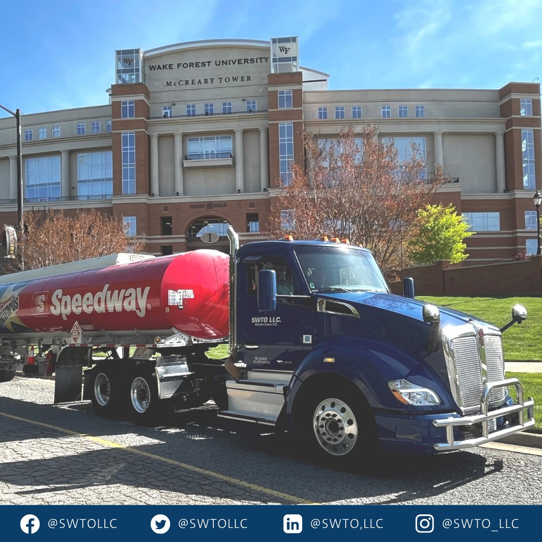 SWTOLLC's tweet photo. #FunFactFriday @CityofWS is the home of the @SWTOLLC HQ. Do you know why it is sometimes referred to as 'the #CamelCity'?
📸: @WakeForestFB Truist Field
#winstonsalem #winstonsalemnc #wakeforestuniversity #funfact #trucking @WinstonSalemNC @MyWinstonSalem @BATplc @WakeForest https://t.co/FqOGRC8I9s