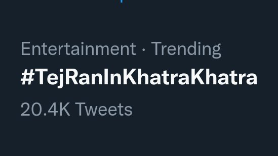 TeamTejRanFC_'s tweet photo. Just viral couple things?!

TEJRAN SLAYED KHATRA SHOW
#TejRan #TejRanInKhatraKhatra https://t.co/IumwqKjh5Y