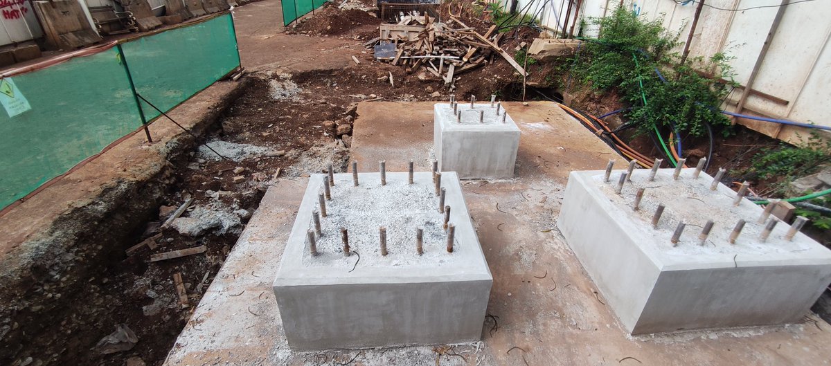 eggy_oya's tweet photo. @TriAditha Gambaran Pile Cap.
After Pile Foundation https://t.co/n26uh3GGoS
