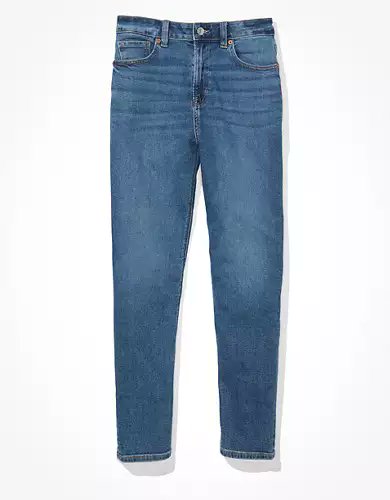SusanCaulfield's tweet photo. Mom Jeans 
I'm in my 50s and I bought a pair of mom jeans at #americaneagleoutfitters to stay on-trend. Today, I was wearing them and my husband told me my jeans looked like what his 79-year-old mom wears. So was I successful in achieving the mom jean look?

@AE_MTB https://t.co/yrJC6tUyu4