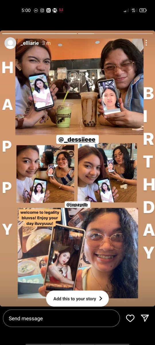 mariiaaaex's tweet photo. dabest kaayo mo duha, bisag layo mo gi-celebrate ninyo akong debuttt i lovee youu bothh! @_elliarie @w4ypulos💗
*late upp* https://t.co/JzEW0FeFcn