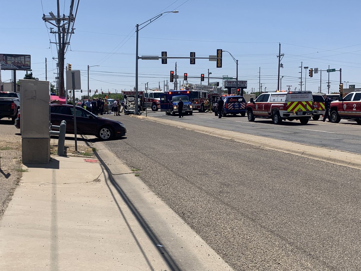 Please also avoid Western &amp; Paramount.  Crews working a rollover in the intersection.