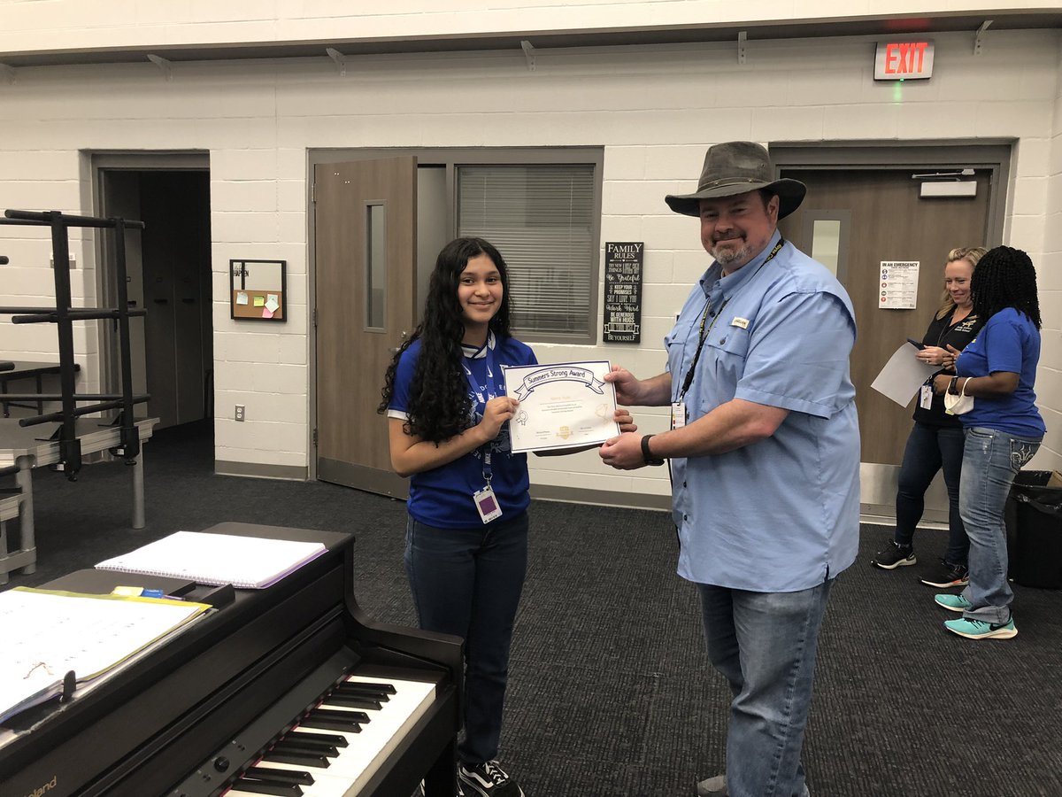 <a href="/SummersMSChoir/">Bobby Summers MS Choir</a> member, Valerie, is our <a href="/BobbySummersMS/">Bobby Summers Middle School</a> SummersStrong Student of the Week! Congrats!