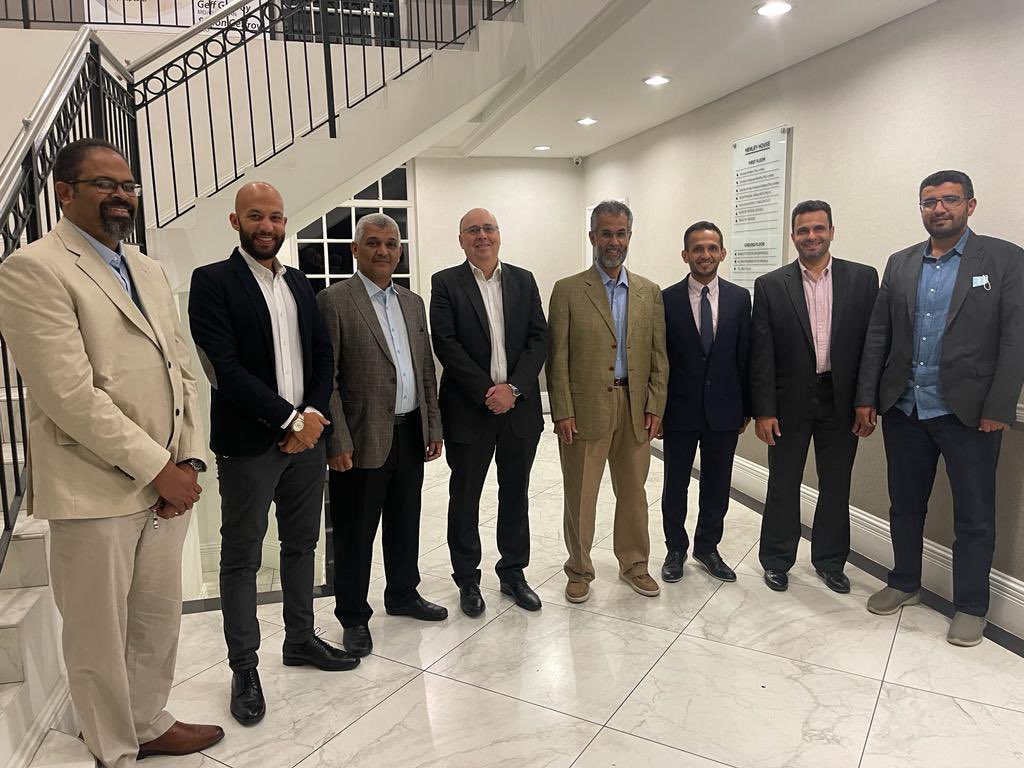 قام رئيس الهيئة التنفيذي بزيارة لشركة MSA الاستكشاف والتعدين بجوهانسبيرج المتحالفة مع شركة البوصلة الذهبية وتخلل الزيارة شرح عن ممكنات الشركة وخبراتهم العالمية والمشاريع المستقبلية المشتركة وكذلك خطط التدريب المتخصصة .