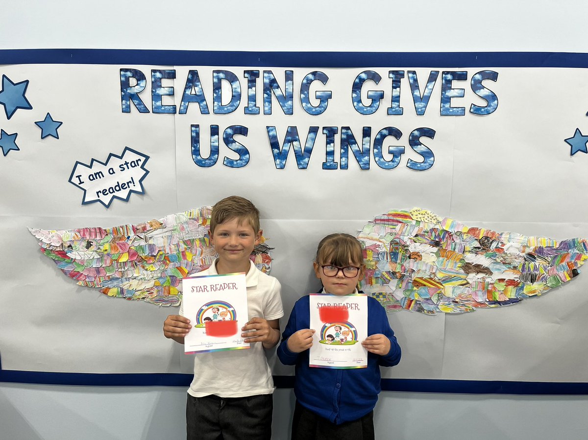 wla_y2's tweet photo. This week’s Star Readers #wlareading @WoodlandsA @HarbourLearning https://t.co/lrg6x5YrOw