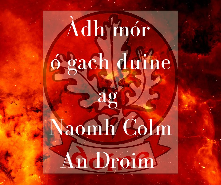 StColmsGACDrum's tweet photo. On Sunday our county take on Monaghan in the Ulster SFC Semi Final!

To everyone at @Doiregaa especially the management and the team.
We are all behind you! 

#androim https://t.co/oHTT7DYYlb
