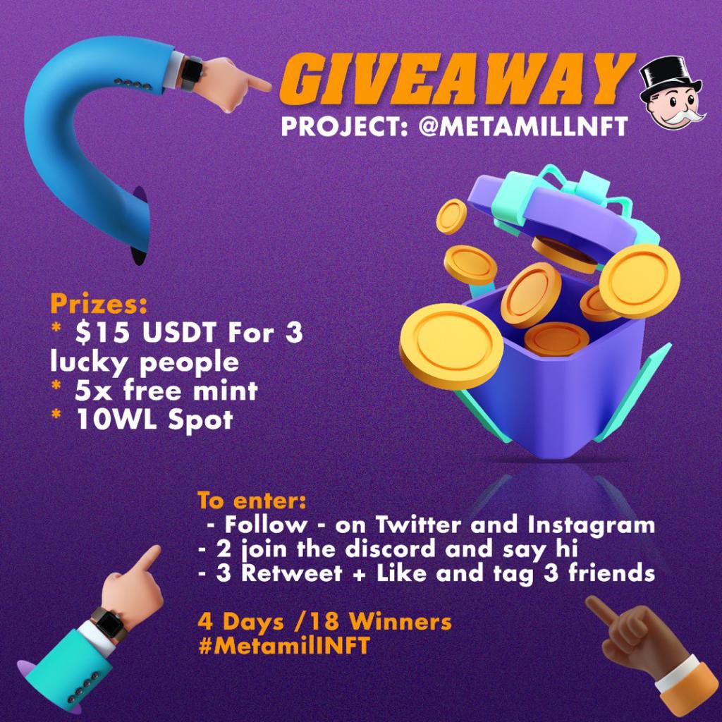 Meta Millionaires NFTs tweet media