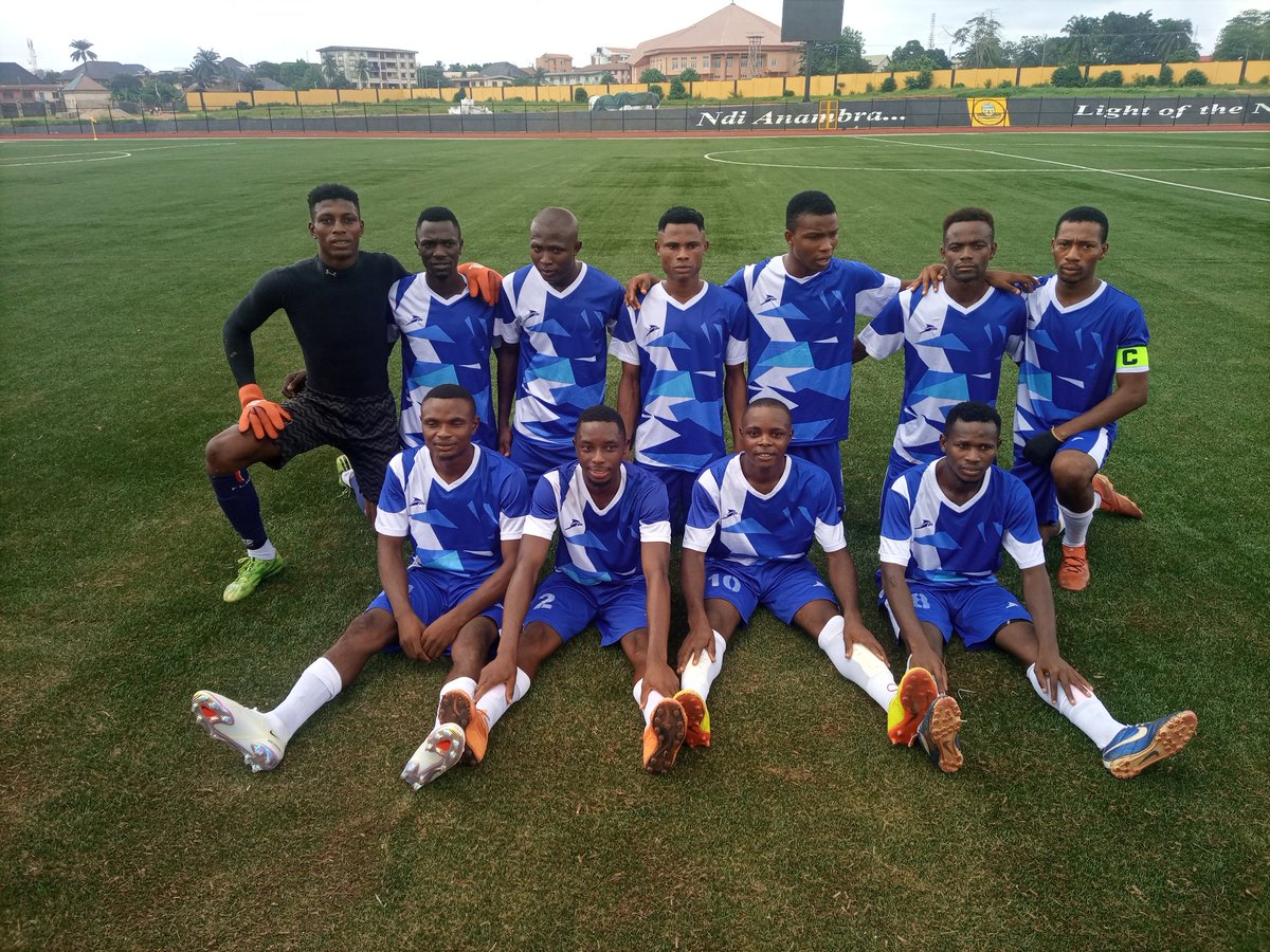 aiflofficial's tweet photo. AIFL MATCH DAY 23 RESULTS
⚽⚽⚽

DATE: FRIDAY, MAY 13TH, 2022

VENUE: AWKA CITY STADIUM, AWKA

9AM:
FT: MEKON UNITED 3-1 HOPELAND FC

11AM:
FT: FC HARKDOVE 1-5 GP WORLD FA

1PM:
FT: PEACE FC 2-2 DOSAD FC

3PM:
FT: OZALLA FC 1-4 OBELEDU UNITED FC

#OurGameIsFair https://t.co/Grm1booa6y