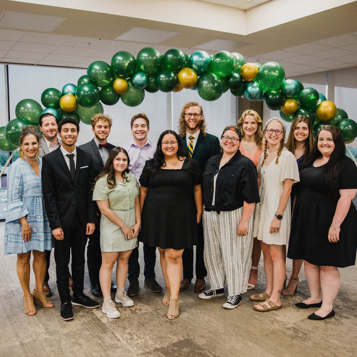 I really do get to work with some amazing student leaders and professional staff in our living-learning center. Feeling thankful today <a href="/Baylor/">Baylor University</a> as we wrap up another academic year! Great time last night @BaylorCLL.