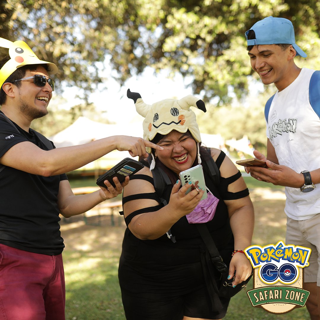PokemonGoApp's tweet photo. 📷 It’s amazing to see Trainers from all over the world join us as we celebrate Day 1 of #PokemonGOSafariZone in Seville! 
 
📍: Seville, Spain https://t.co/rIf5GcJK8E