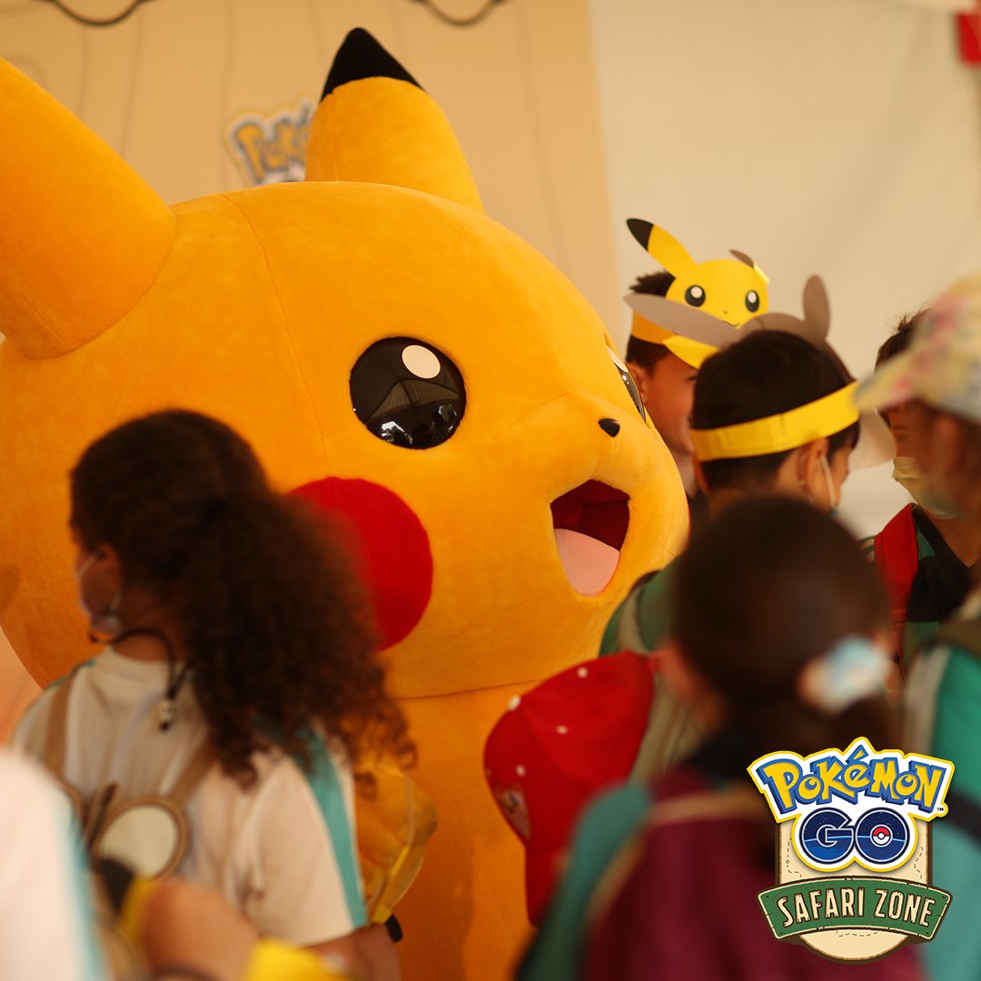PokemonGoApp's tweet photo. 📷 It’s amazing to see Trainers from all over the world join us as we celebrate Day 1 of #PokemonGOSafariZone in Seville! 
 
📍: Seville, Spain https://t.co/rIf5GcJK8E