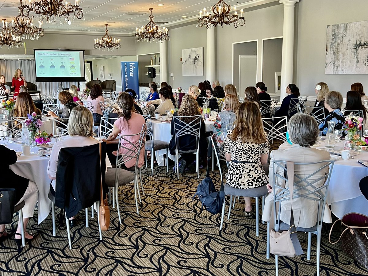 HFMA_NCA's tweet image. 🌸💐 It’s finally here!! Our #HFMANCA Women’s Event Conference. Beautiful venue, amazing Speakers, #CSuite Panel, and so much more!