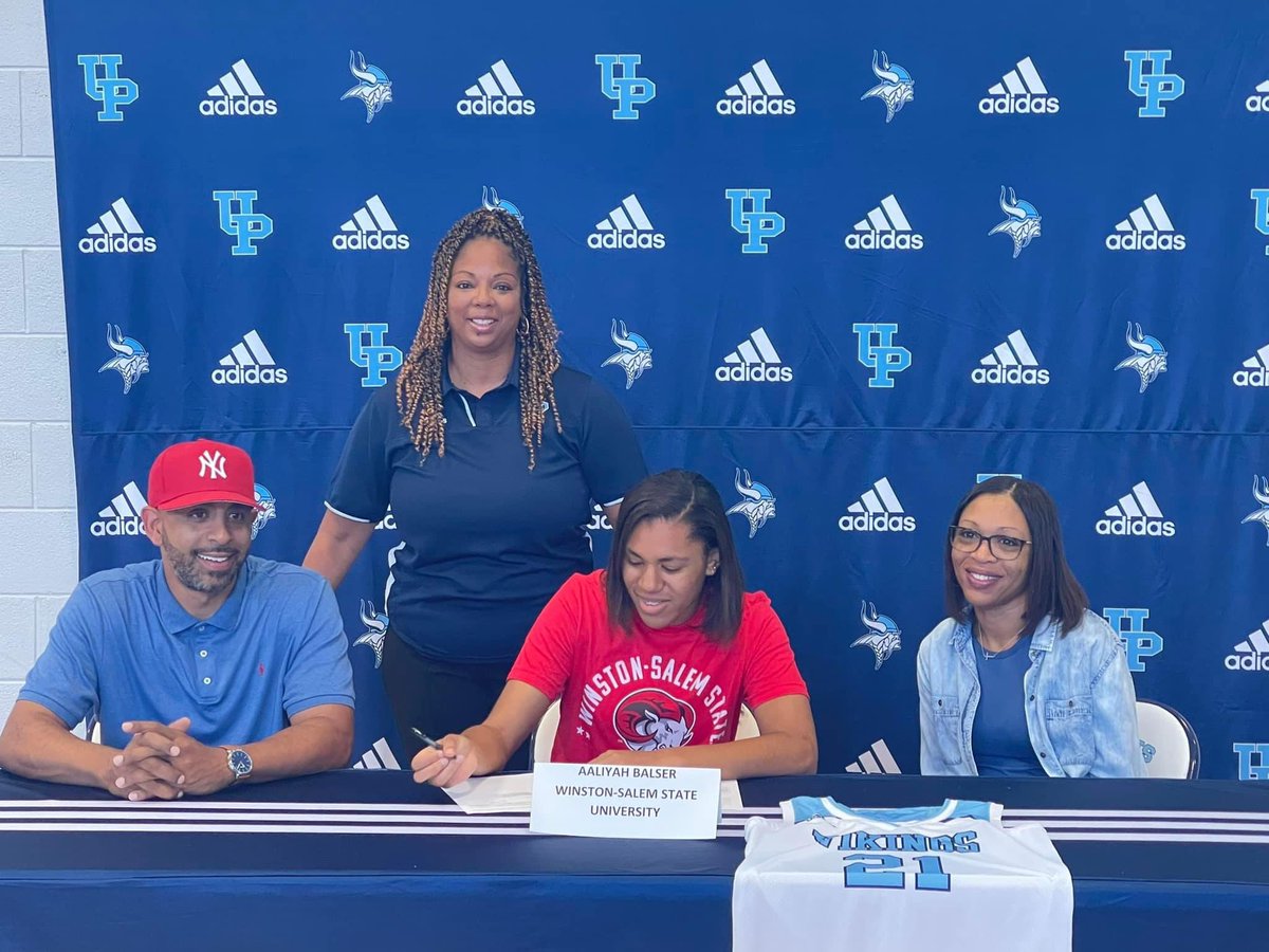 UPHSWB's tweet photo. Congratulations @BalserAaliyah for your signing to Winston Salem State this afternoon! We are so proud of you!!!! 💪🏼💙🏀 #HYBLAW #allthewayUP https://t.co/urpw3l4HQC