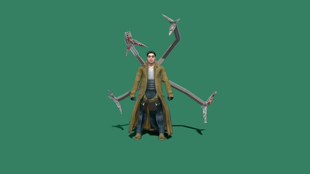 worldlion7's tweet photo. doctor octopus 3d character. https://t.co/gwo0gedIQT