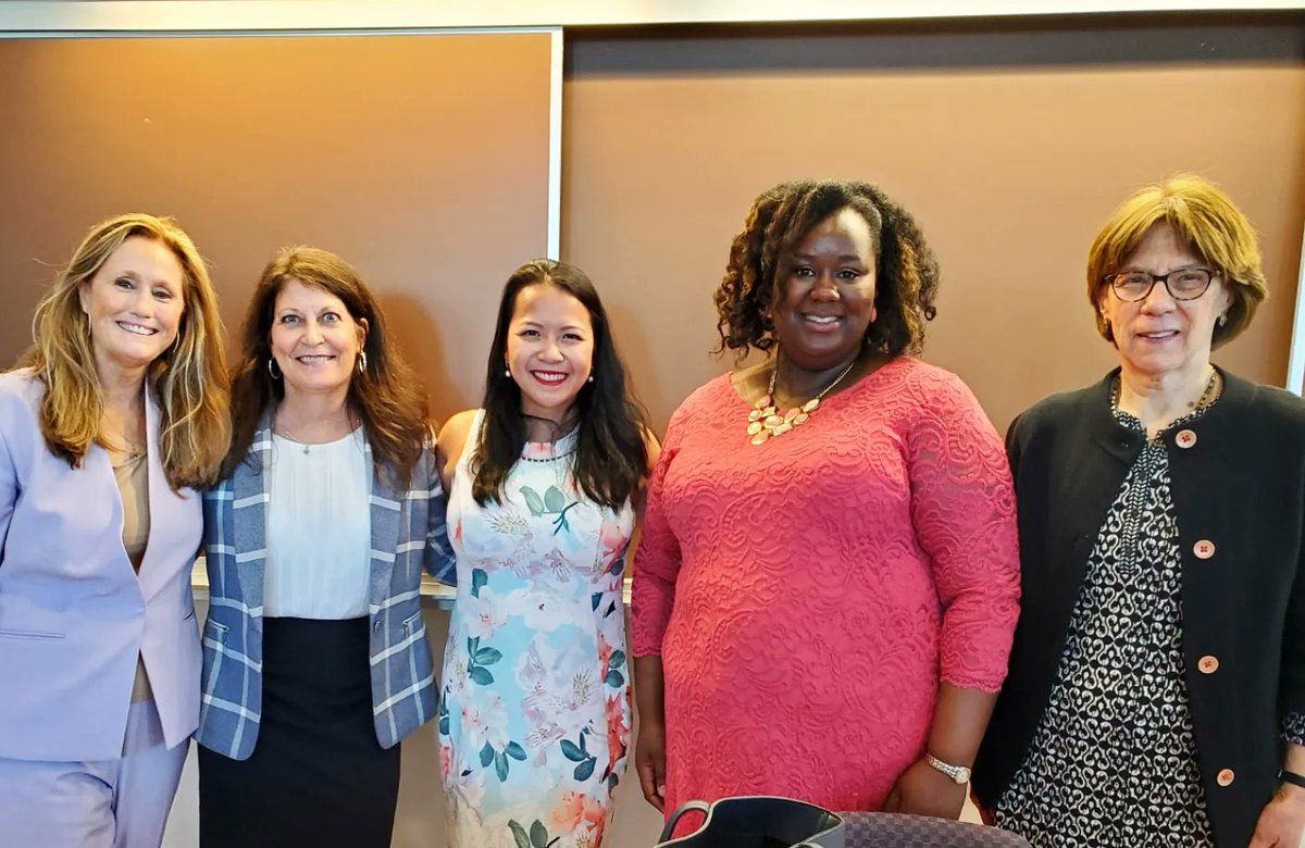 TeamTram's tweet photo. Pleasure to join @MaryJeka, Deborah Manus & Talesha Saint-Marc for the Brown Panel at #WILConference at @NUSL today. We had a very thoughtful discussion about creating leadership space at every level. Thanks to our moderator Lisa Dorsey, Lili Palacios-Baldwin & @MielleMarquis. https://t.co/OPOfJtFoEc