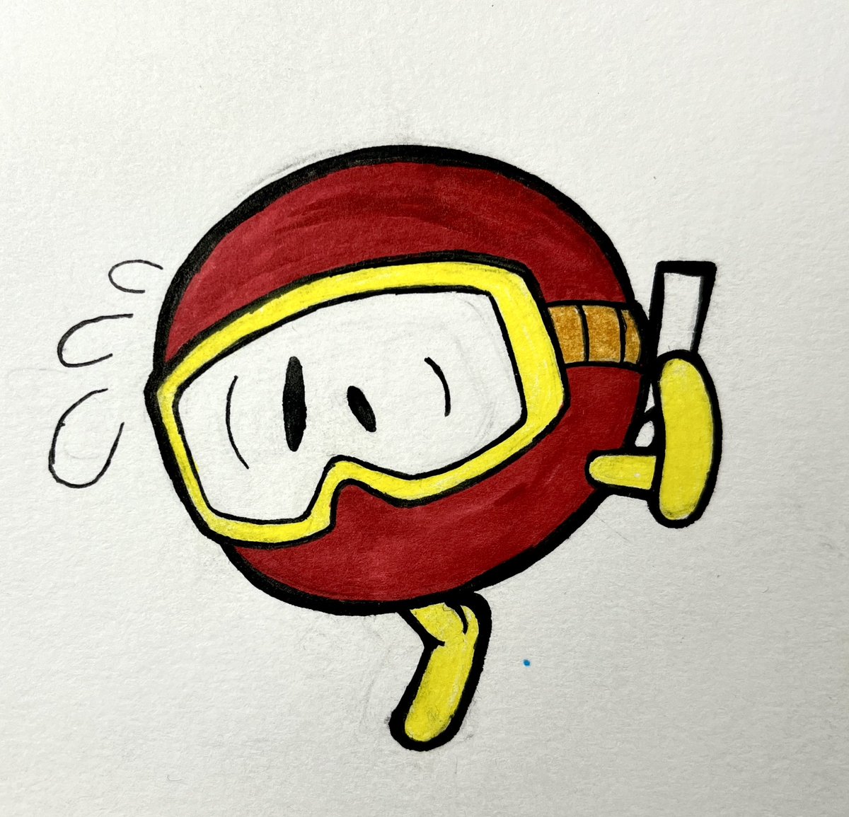 his name is pooka from dig dug inflation look him up on your school computer, image size:1200x1155