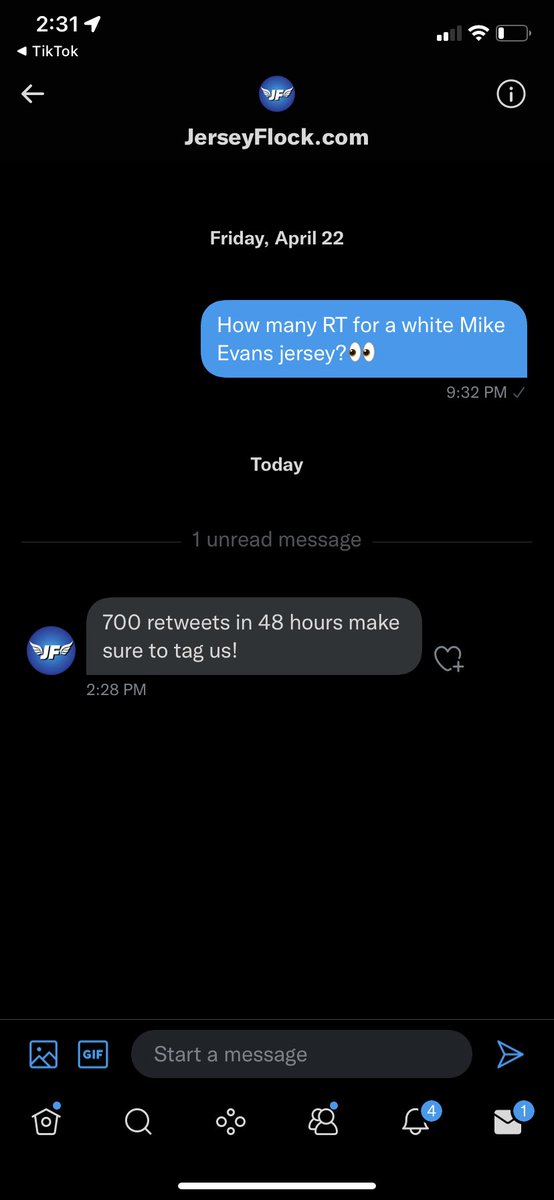 I NEED YALLS HELP!!! Help me get 700RT for a <a href="/MikeEvans13_/">Mike Evans</a> jersey before the season!! #GoBucs