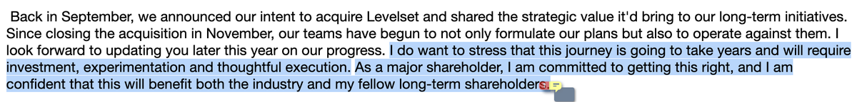LongWayCapital's tweet image. Taking a hard look at Procore and thought this bit from their Q4 call was interesting.

It's rare a software company is this transparent about acquisitions. They're hard and success isn't assured even tho they might give an immediate bump to growth.