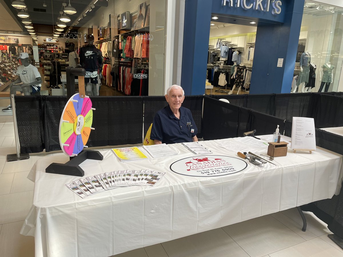 CTMHV's tweet photo. Our Staycation booth at Devonshire Mall is going great! So happy to see people out to visit and ask about our Museum https://t.co/1UvvA29fBF