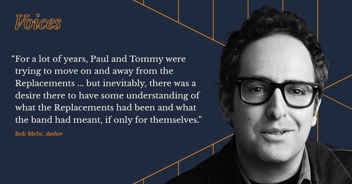 Fast_Horse's tweet photo. After a decade of research and reporting, Bob Mehr published the definitive biography of The Replacements, one of the last great rock ‘n’ roll bands of the 20th century. Read our full interview with him here: https://t.co/Nkbkjh3pFo 
#AmplifyingVoices https://t.co/NVPG33iAxl