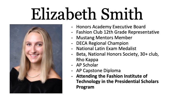 Congratulations Elizabeth Smith! #houstonhonors22