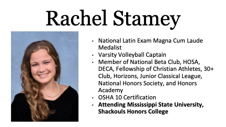 Congratulations Rachel Stamey! #houstonhonors22