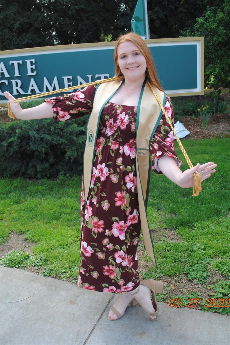 Katbirde's tweet photo. #SacStateGrad https://t.co/XMRJf7ZEvV