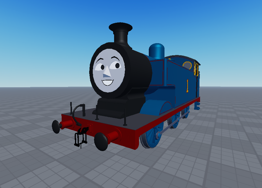 Less Detailed Thomas Thomas The Tank Engine, my first detailed model