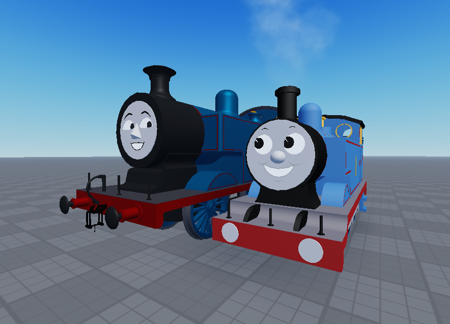 Less Detailed Thomas Thomas The Tank Engine, my first detailed model