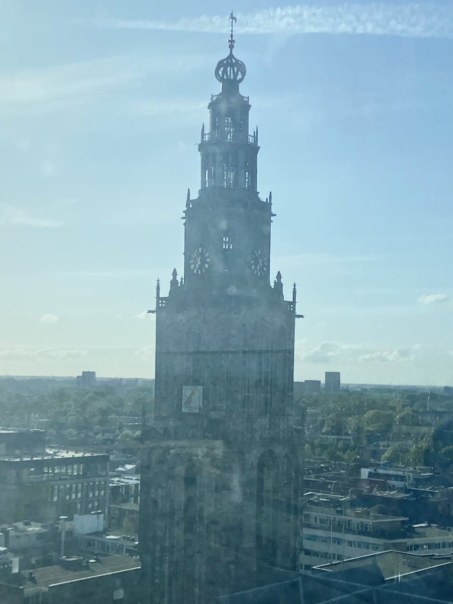 Vanaf het #Forum, wat een prachtig gebouw is dat overigens! de #oldegrieze ✅ #Groningen