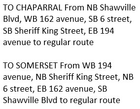 calgarytransit's tweet photo. #CTRiders #Route78 is on detour due to paving delays on Macleod Tr S until further notice - NO stops will be missed. Please see detour directions below. https://t.co/SllHx89AN3