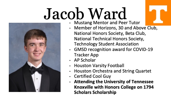 Congratulations Jacob Ward! #houstonhonors22