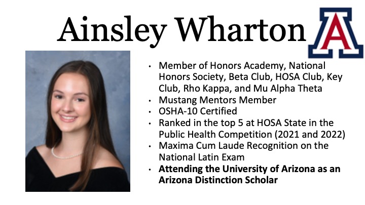 Congratulations Ainsley Wharton! #houstonhonors22