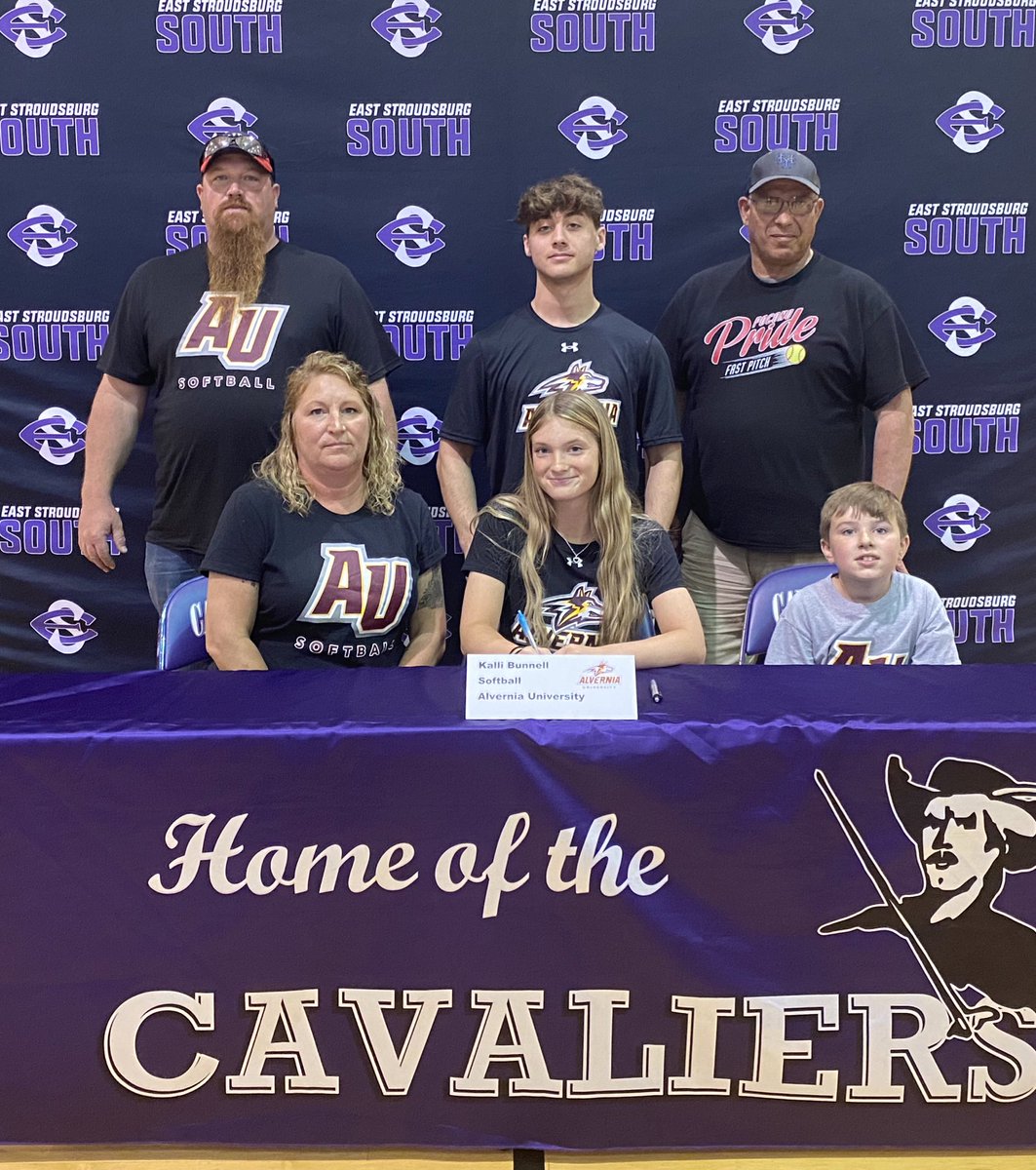 ESASDSOUTHATH's tweet photo. Signing Day: Kalli Bunnell will attend Alvernia University to play softball and study early childhood education https://t.co/nIullLmNIE