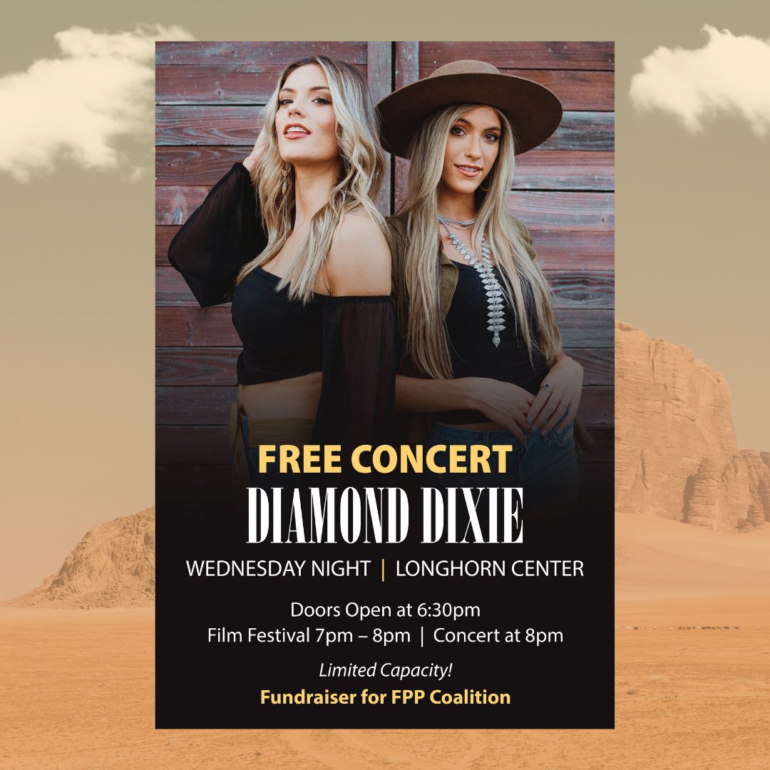 Did someone say FREE concert?!?🤯
FPP is proud to announce that <a href="/DiamondDixieLLC/">Diamond Dixie</a>  will be performing LIVE on 06/01/22 at Westgate River Ranch Resort!
This event is not ‘limitless’, so make sure to come early with your lawn chairs and see the true ‘Diamonds in This Town’. 💎