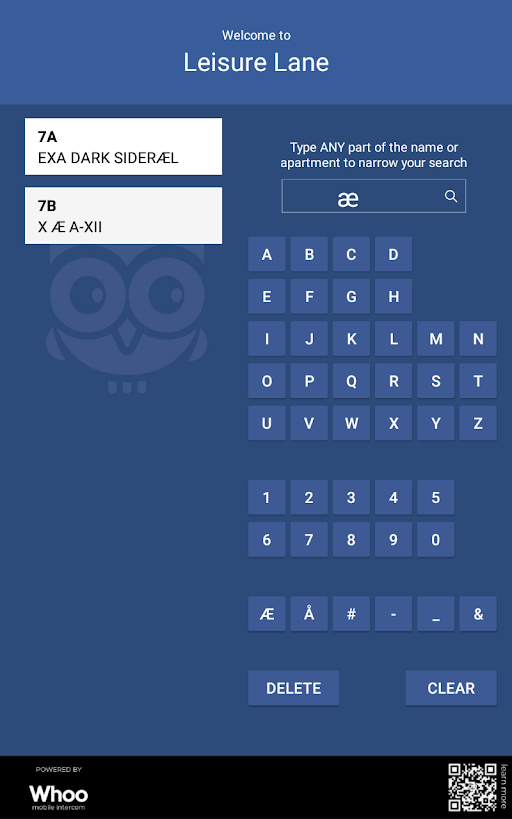 WhooAi's tweet photo. Hi @elonmusk... At Whoo Intercom (pronounced who) we believe every resident should be found so our keyboard adapts to the spelling of our residents’ names. Including æ

#proptech #realestatetech #cre #propertymanagementsoftware #accesscontrol #multifamily
@NAAhq @cretech https://t.co/BJQSbzIDjC