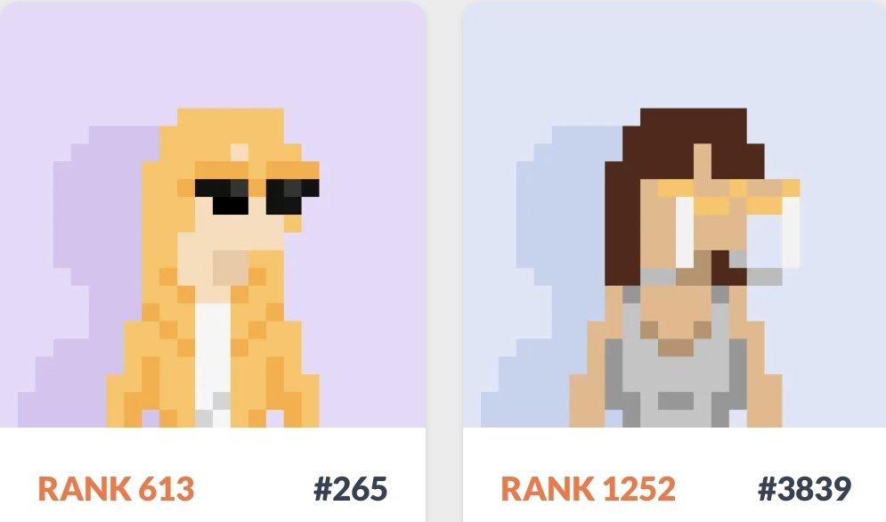 h_nouha's tweet photo. @eightbit Let me introduce to you my ladies : GoldenBit #265 and MissBit #3839 
👉 1 thing in common: high class! 
It's probably the glasses... but it's all in the attitude, isn't it? 🕶 https://t.co/rhbXyTKSwh