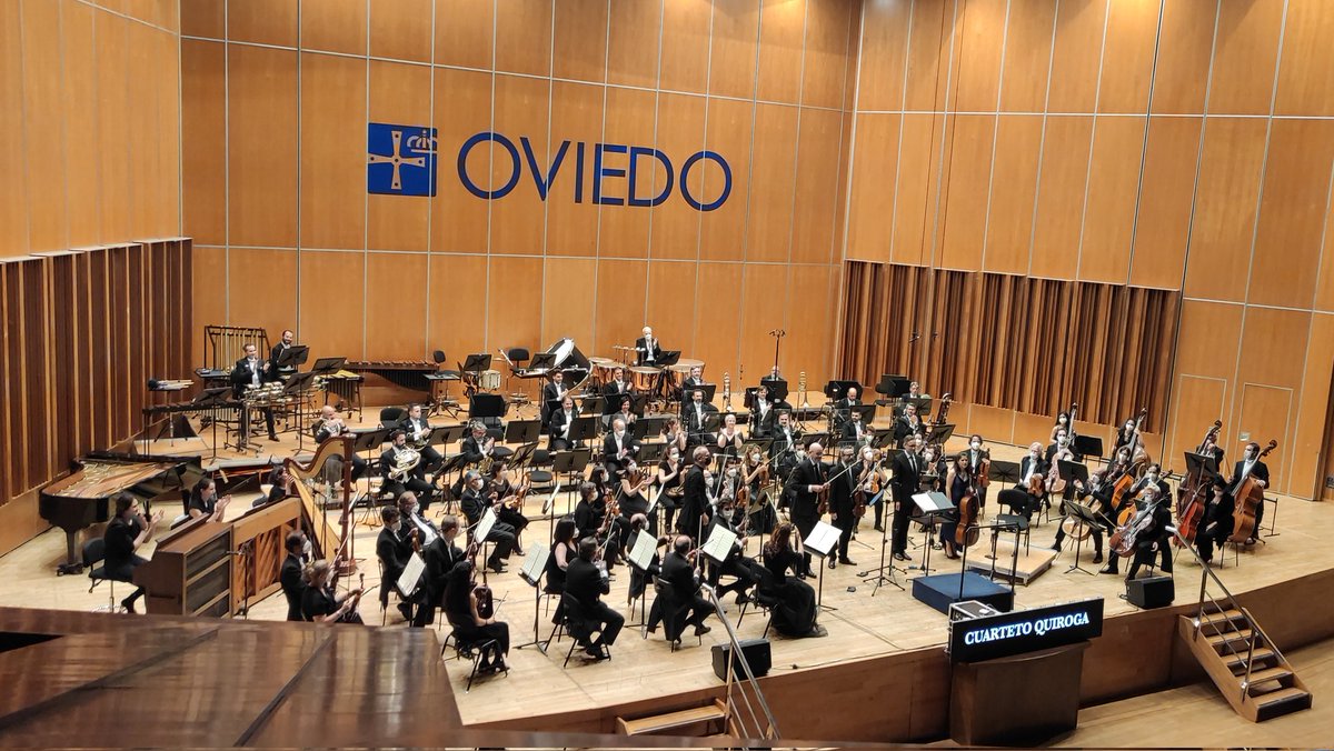agvillalibre's tweet photo. Hoy en el Auditorio nos ha llevado por delante un huracán, nos ha arrasado un tsunami, nos ha atropellado un camión... Es difícil definir lo apabullante de la unión @OSPAcom
+ @CuartetoQuiroga
#JohnAdams #AbsoluteJest #AbsoluteQuiroga https://t.co/9iqobzAUne