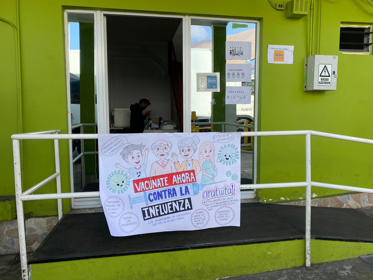Saludtarapaca's tweet photo. #SeguimosCuidándonos En el #Vacunatorio de @Terminalagroiqq puedes acceder a las dosis contra #COVID19 e #Influenza de lunes a viernes de 9.30 a 15.30 horas y los sábados de 9.30 a 14 horas #PonteAlDia @MeVacuno @ministeriosalud @paquintard @SeremiSalud_I @DPRTarapaca https://t.co/FojFjajcr2