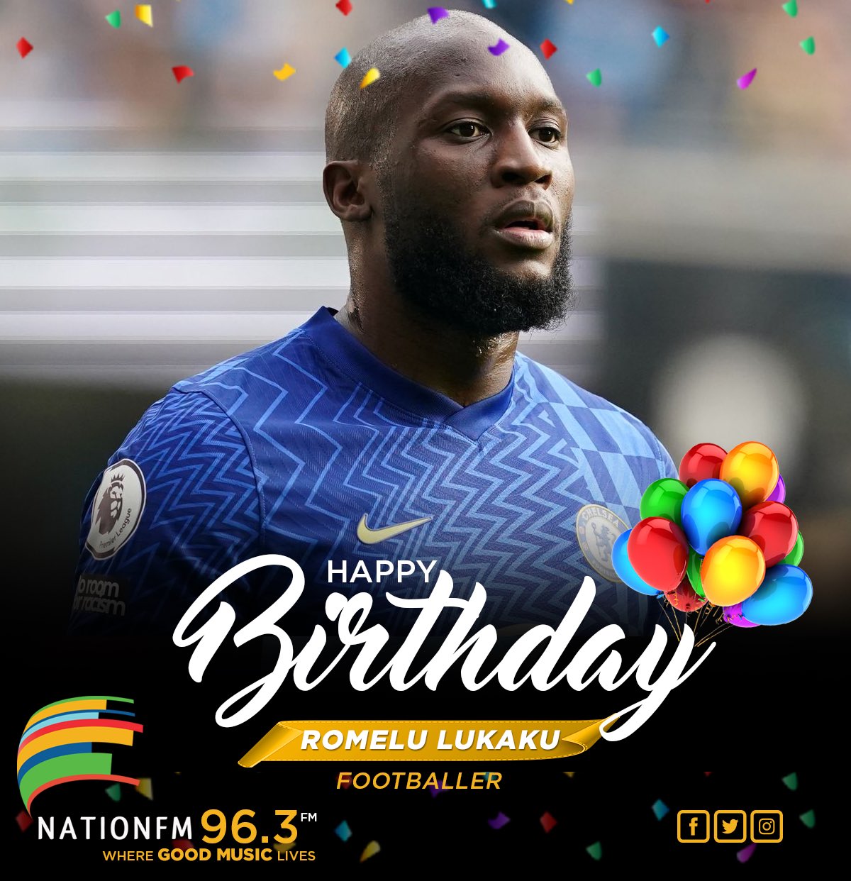 Join us in wishing very own Romelu Lukaku a happy birthday  