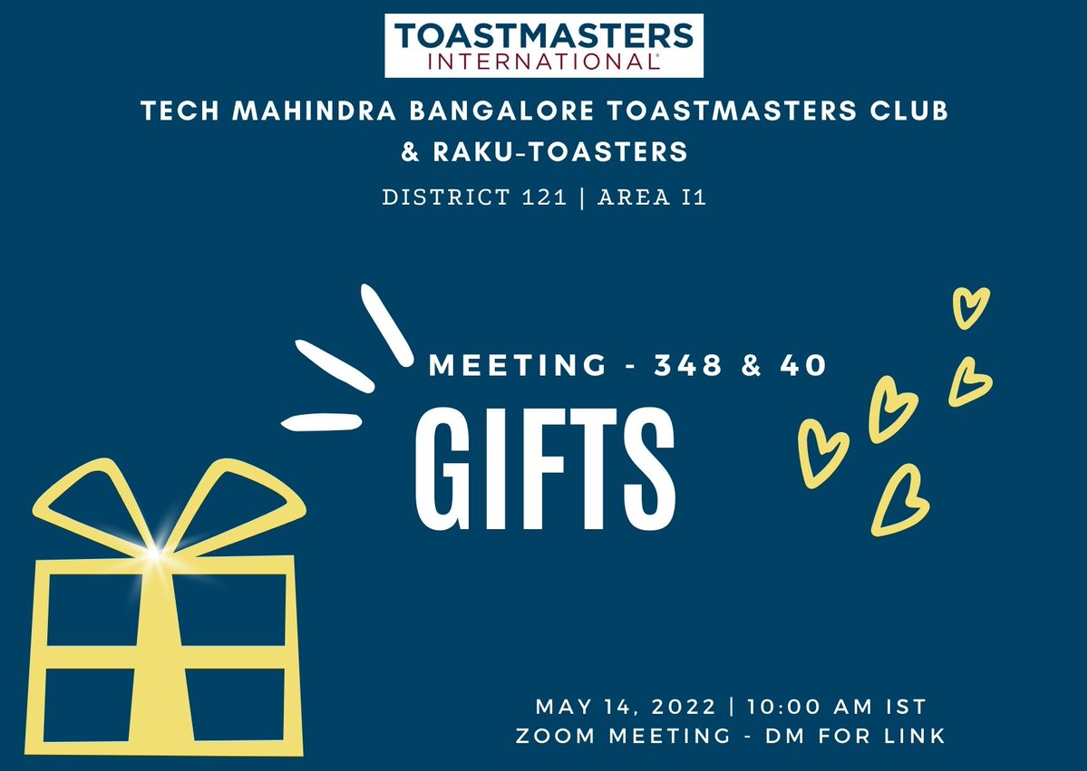 TechMahindra Bangalore Toastmasters Club tweet media