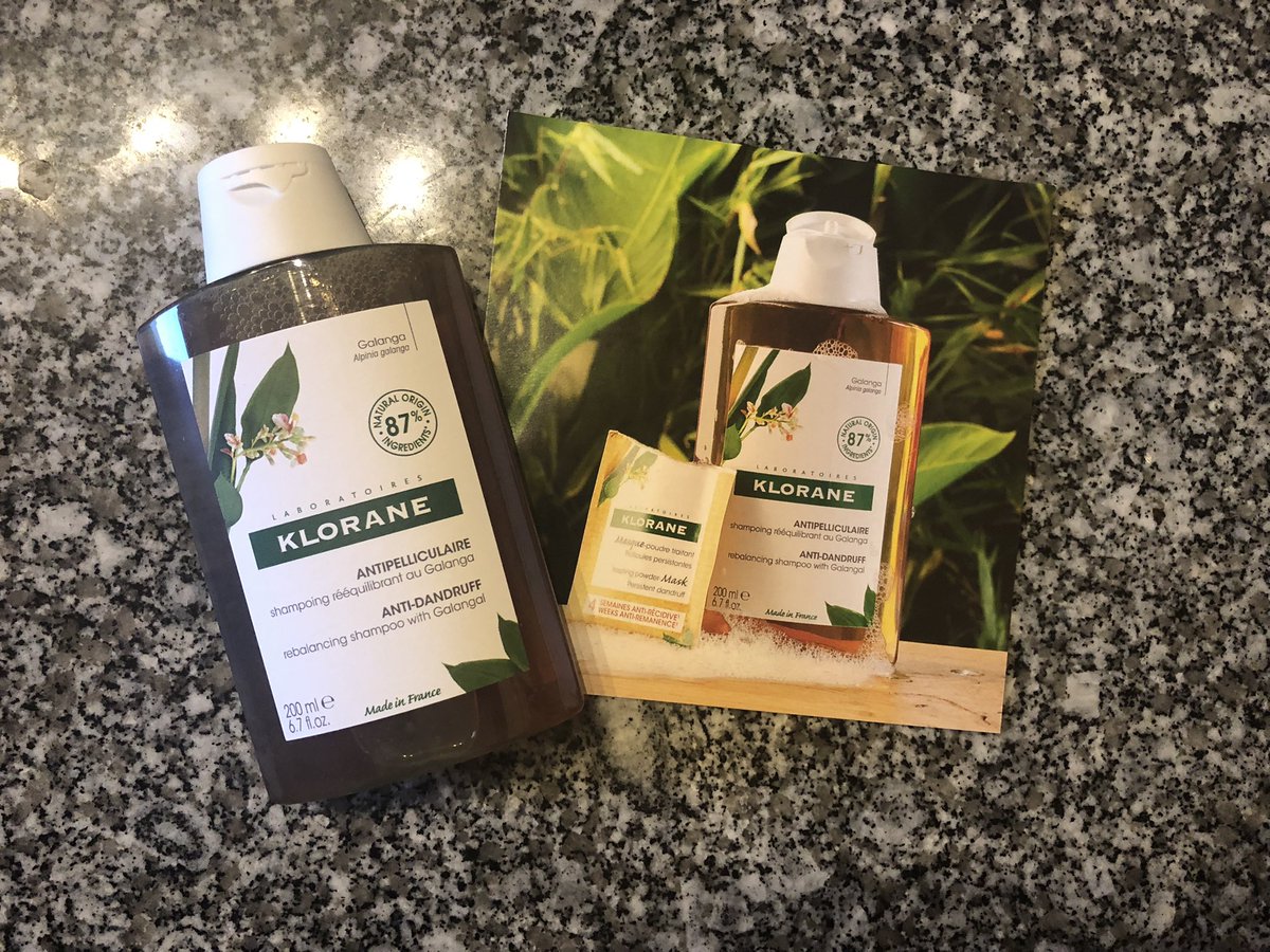 Ambre_M_'s tweet photo. Shampooing antipelliculaire rééquilibrant au Galanga. Élimine les pellicules visibles et apaise le cuir chevelu. @klorane_france #klorane #shampooing #feelgoodactgood https://t.co/TqhEhA8SBJ