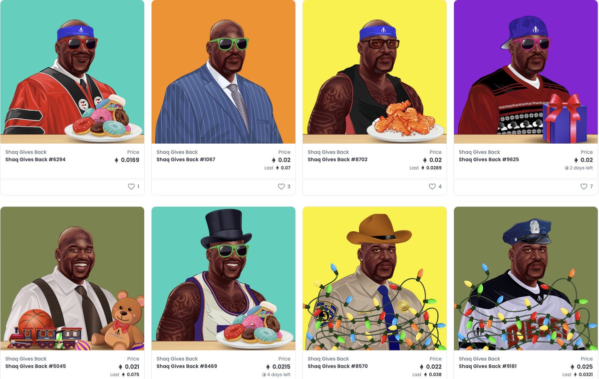 Shaq Gives Back Collection tweet media