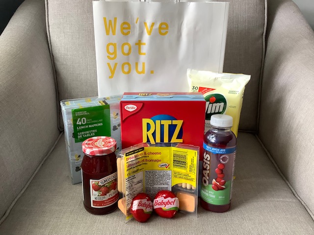 OttawaWestCS's tweet photo. The heat doesn't slow down our Friday Luncheon team! No need to turn on the oven with this treat pack! #OWCSFriday #CongregateDining #CommunitySupportMatters https://t.co/VXyOWyy3n8