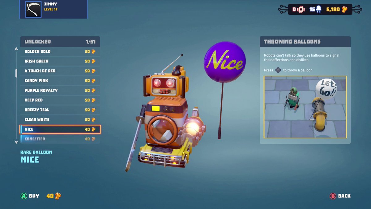 The looks of your character in Robo Revenge Squad can be as diverse as there are spare parts in your house! What would you build your robot out of?

#ScreenshotSaturday #indiegamedev #wip