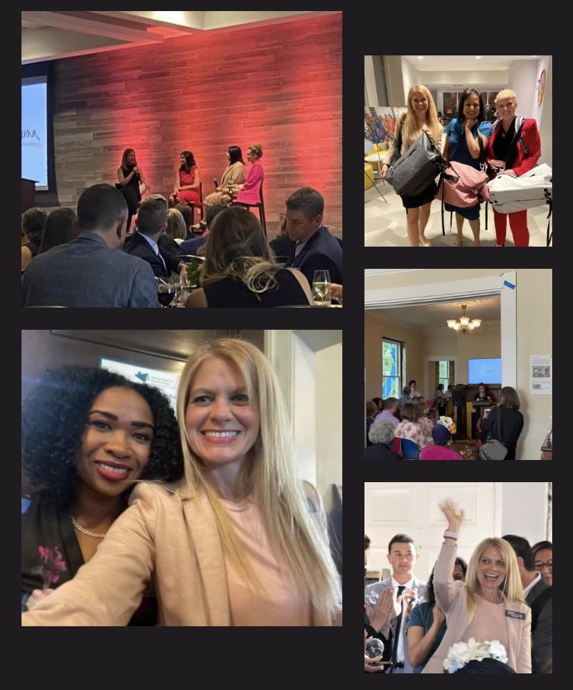 “A girl should be two things: who and what she wants.” Coco Chanel 👠

Grateful for the opportunity to support women’s empowerment at the Cincinnati Women’s Political Caucus awards ceremony at the iconic Harriet Beecher Stowe House and the Aruna Project annual dinner.